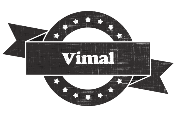 Vimal grunge logo