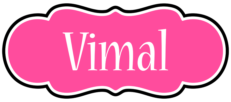 Vimal invitation logo