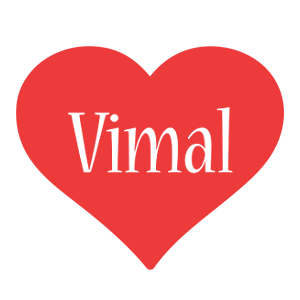 Vimal love logo