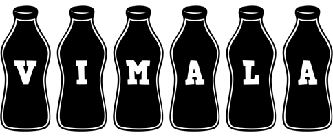 Vimala bottle logo