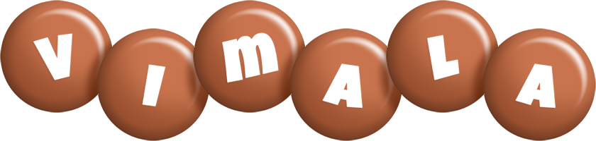 Vimala candy-brown logo