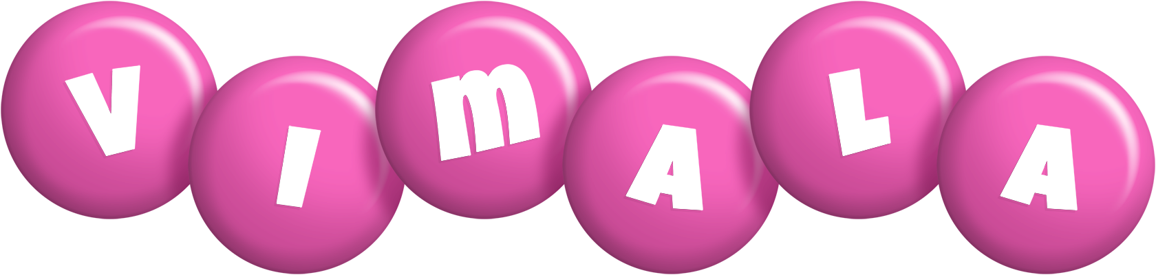 Vimala candy-pink logo