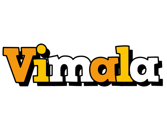 Vimala cartoon logo