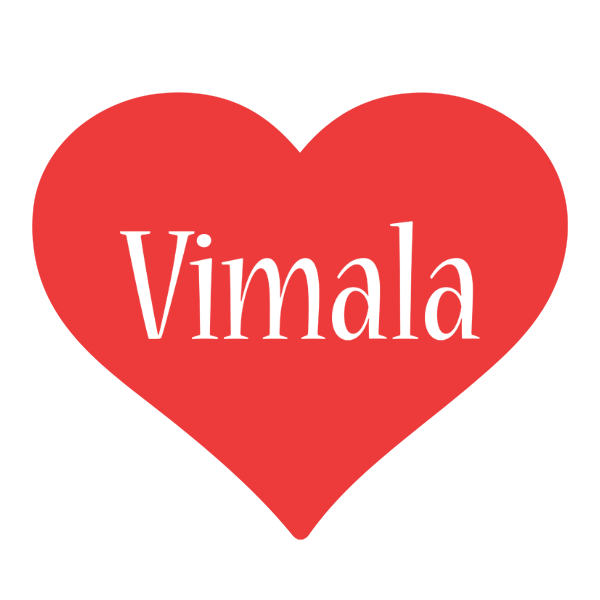 Vimala love logo