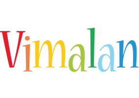 Vimalan birthday logo