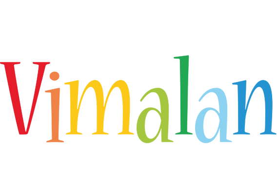 Vimalan birthday logo