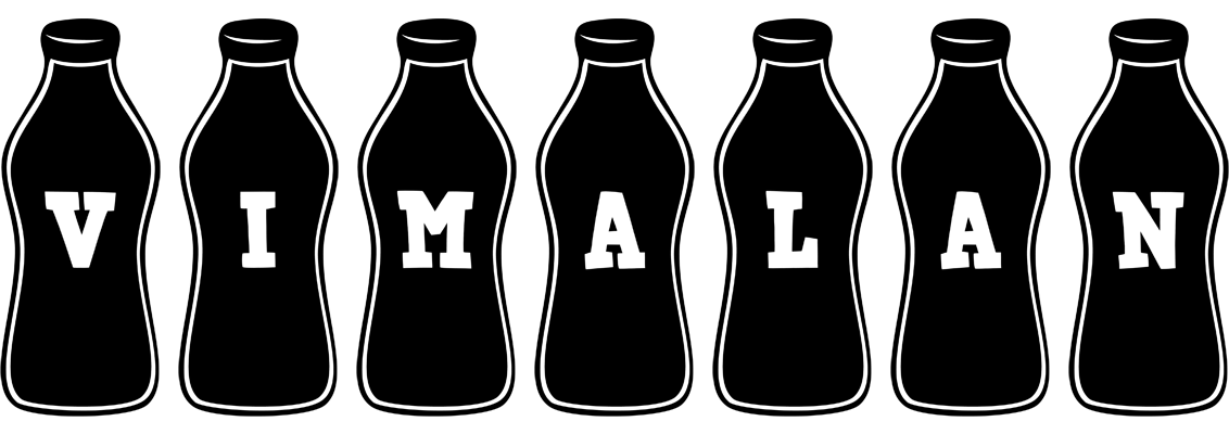 Vimalan bottle logo