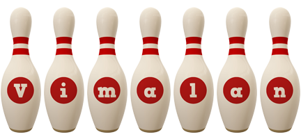 Vimalan bowling-pin logo