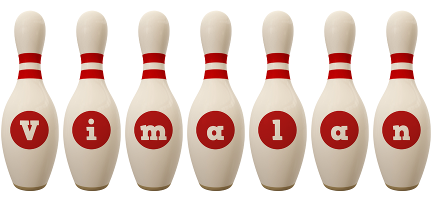 Vimalan bowling-pin logo