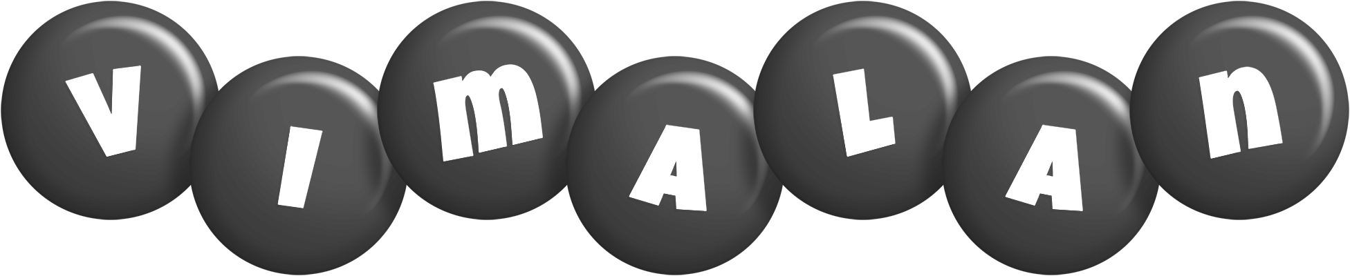 Vimalan candy-black logo