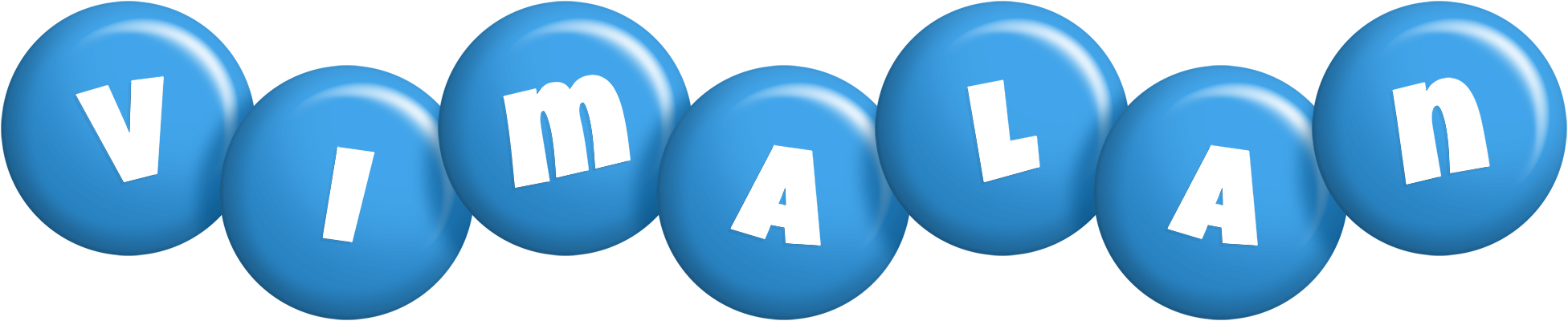Vimalan candy-blue logo