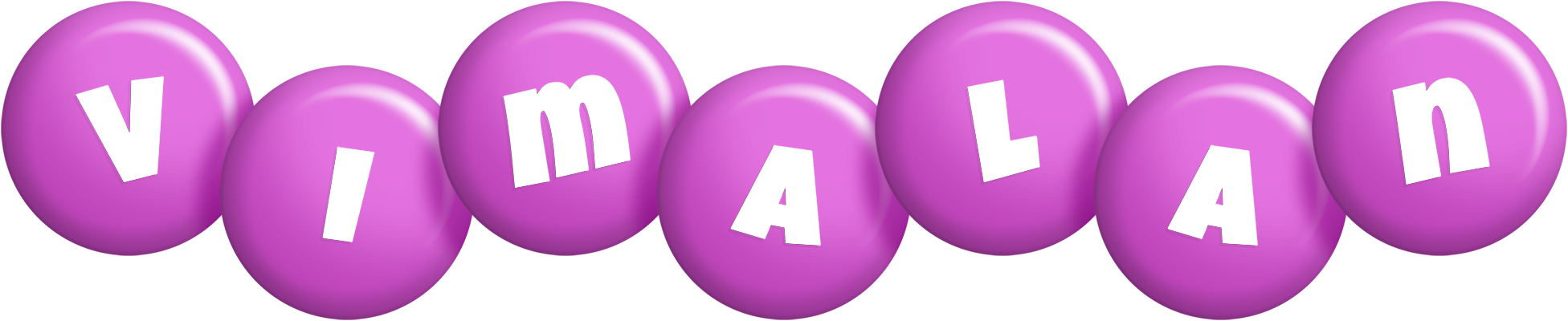 Vimalan candy-purple logo