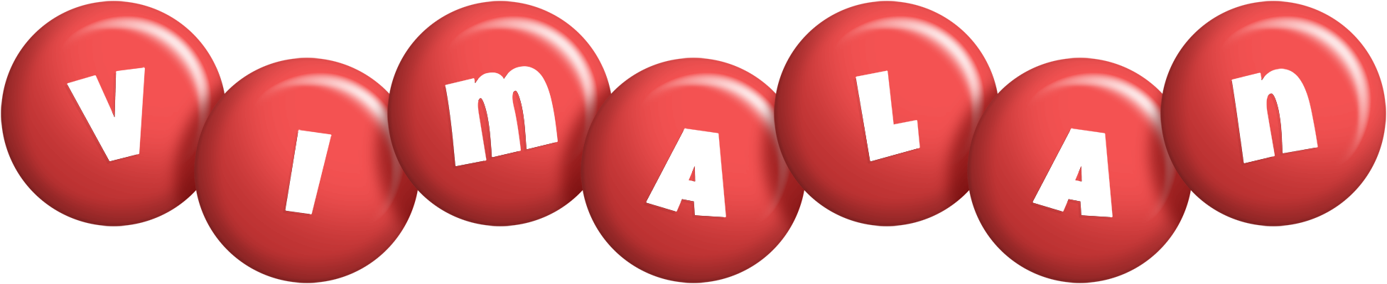 Vimalan candy-red logo