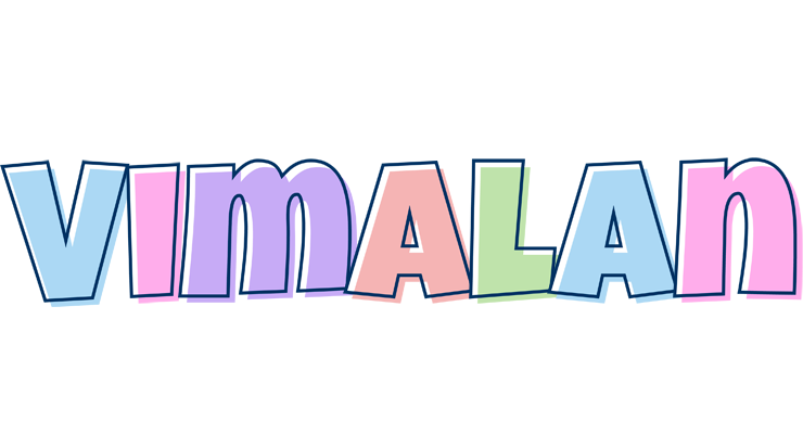 Vimalan pastel logo