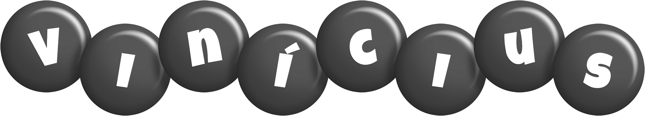 Vinícius candy-black logo