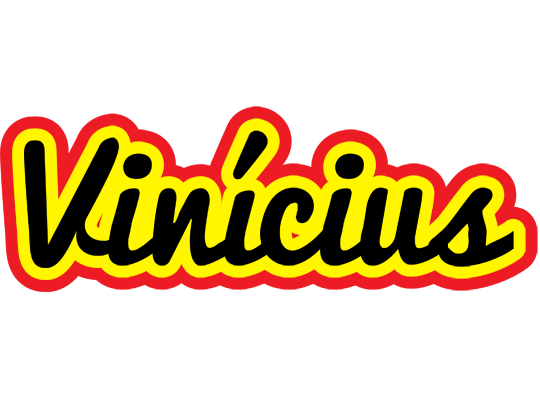 Vinícius flaming logo