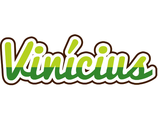 Vinícius golfing logo