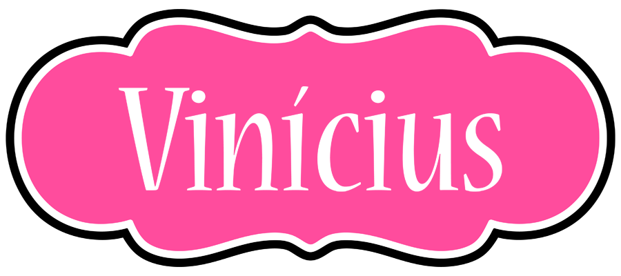 Vinícius invitation logo