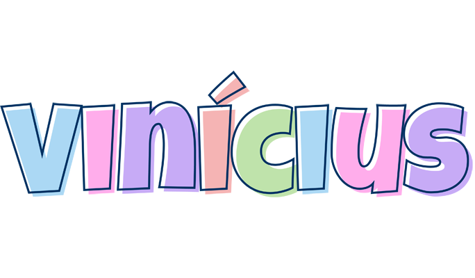 Vinícius pastel logo