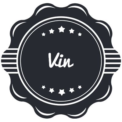Vin badge logo