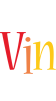 Vin birthday logo