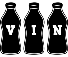 Vin bottle logo