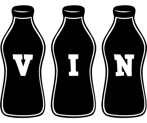 Vin bottle logo