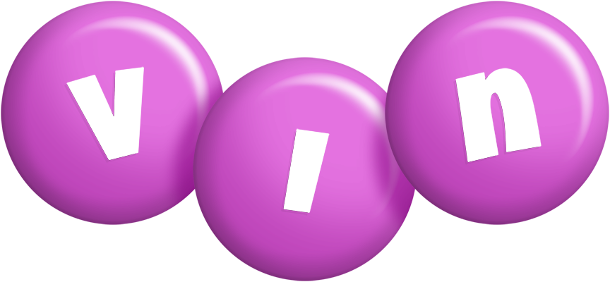 Vin candy-purple logo
