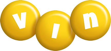 Vin candy-yellow logo