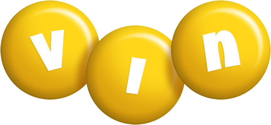 Vin candy-yellow logo