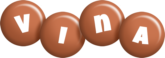 Vina candy-brown logo