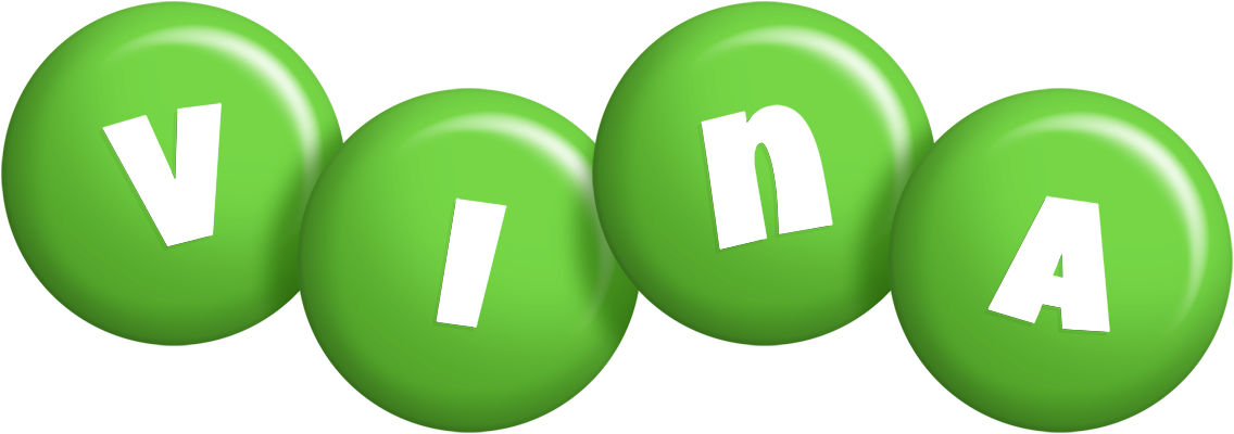 Vina candy-green logo