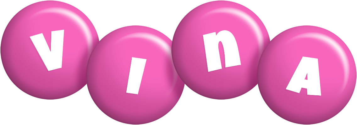 Vina candy-pink logo