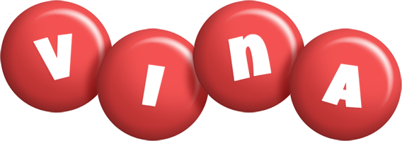 Vina candy-red logo