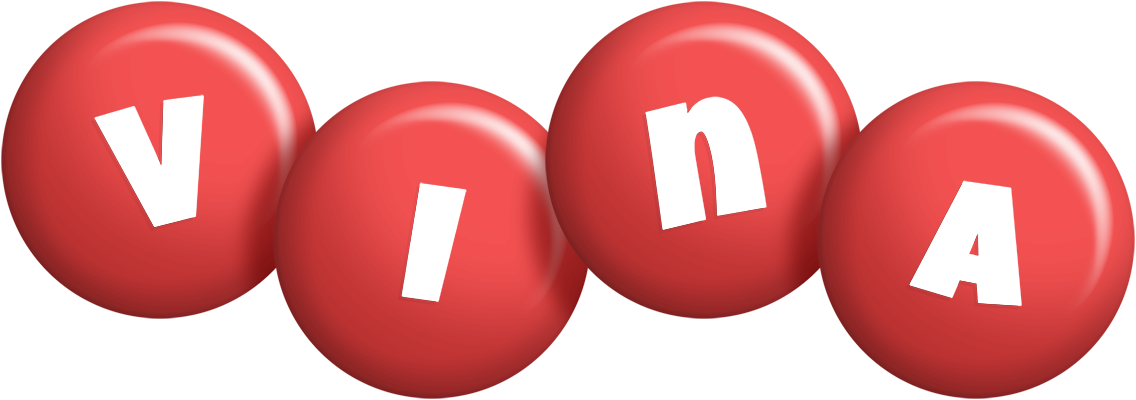Vina candy-red logo
