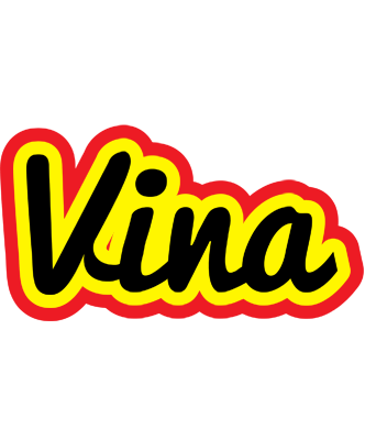 Vina flaming logo