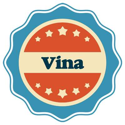 Vina labels logo