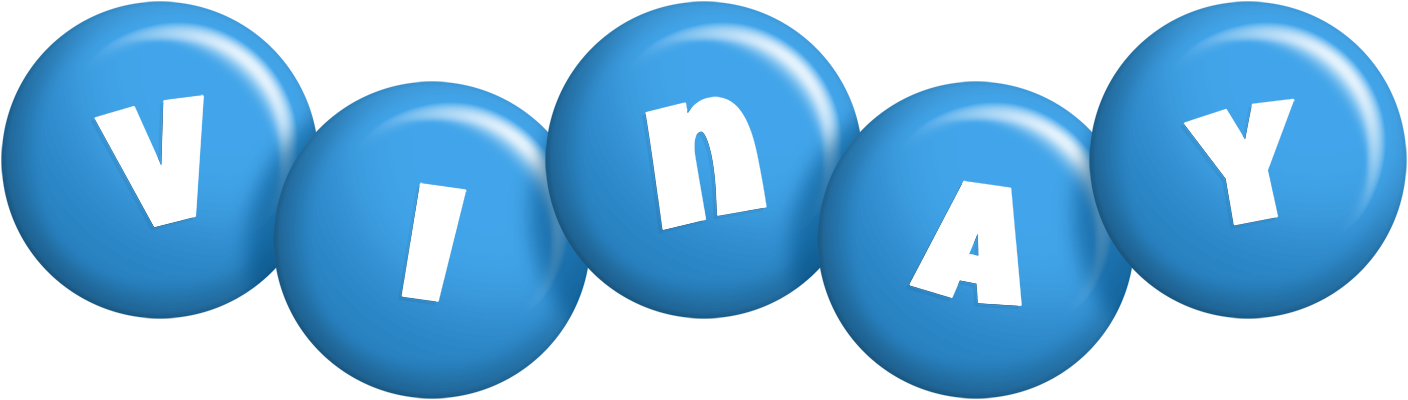 Vinay candy-blue logo