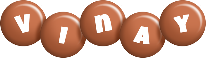 Vinay candy-brown logo