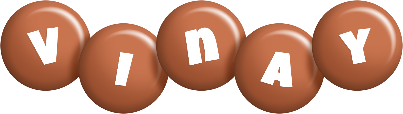 Vinay candy-brown logo