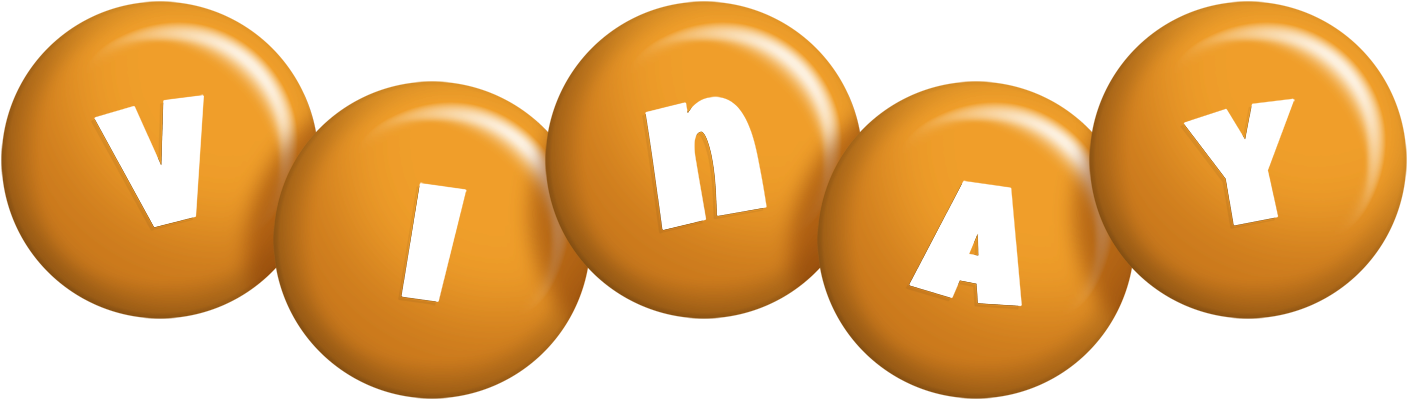 Vinay candy-orange logo