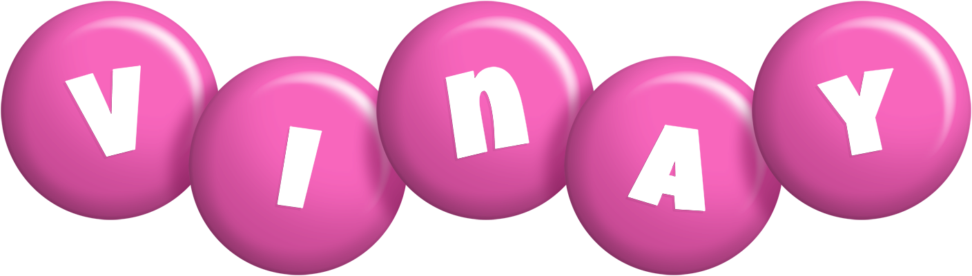 Vinay candy-pink logo