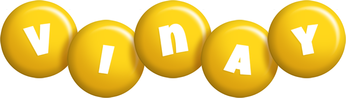 Vinay candy-yellow logo