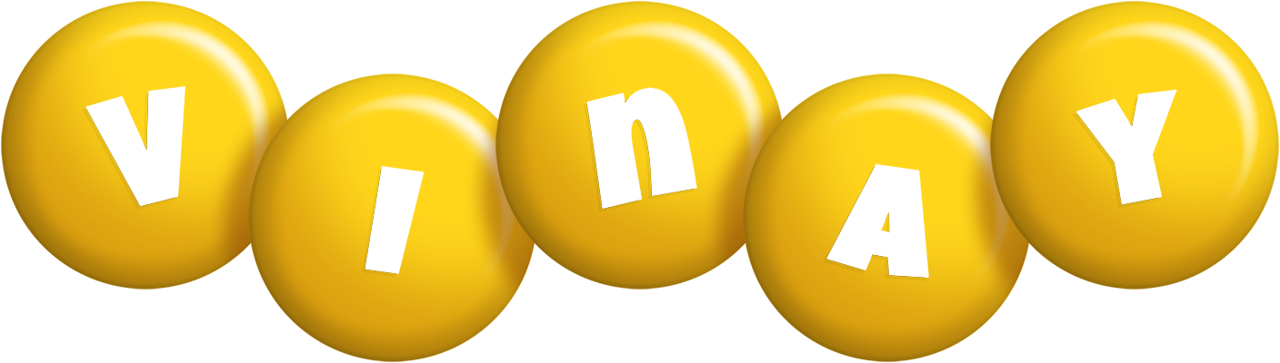 Vinay candy-yellow logo