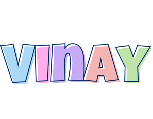 Vinay pastel logo