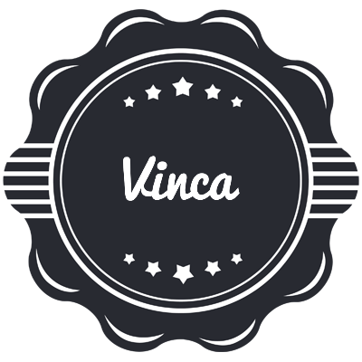 Vinca badge logo