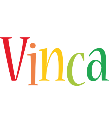 Vinca birthday logo