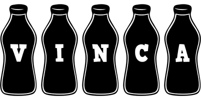 Vinca bottle logo