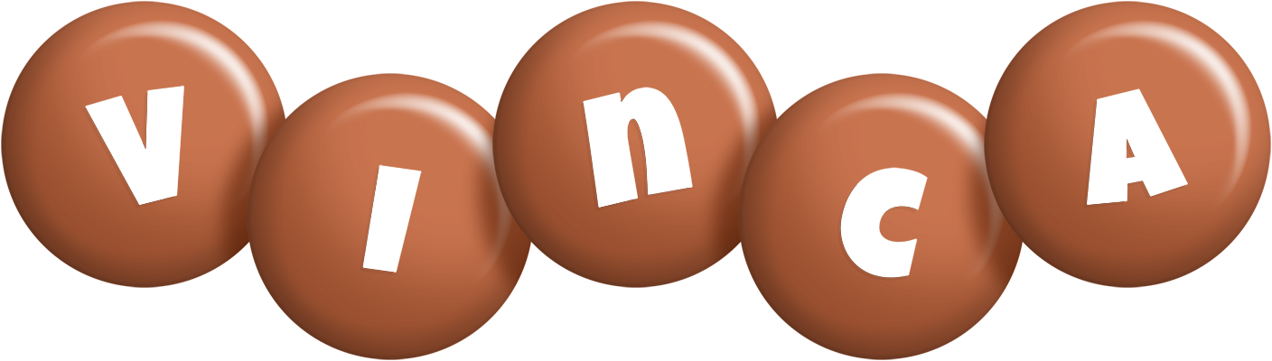 Vinca candy-brown logo