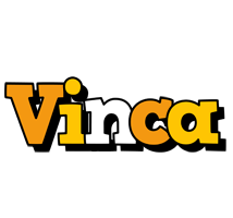 Vinca cartoon logo